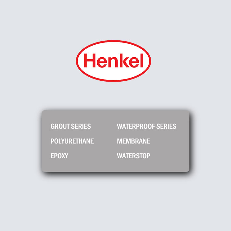 henkel concrete waterproof products supply