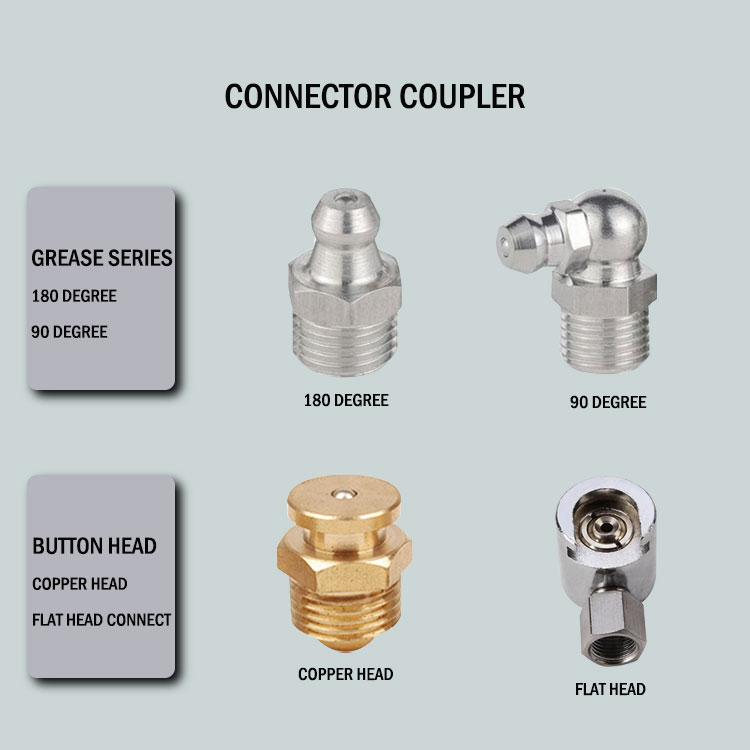 injection packer grease nipple connector