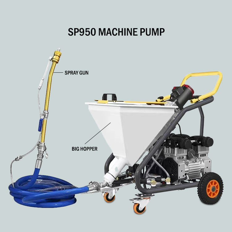 high power spray machine for waterproof coating