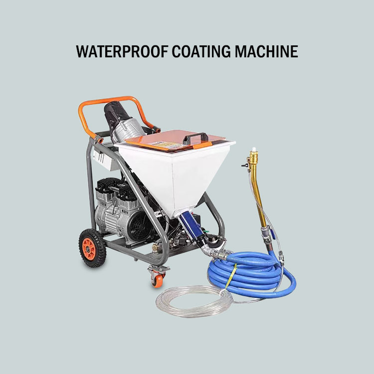 high pressure waterproof coating spray paint machine