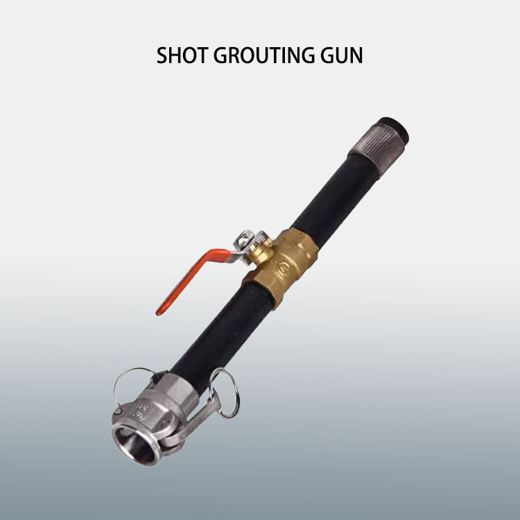 shoting grouting gun assembly
